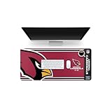 FOCO NFL Official Established Primary Logo Wordmark Home Office Desk Pad Mouse Pad Mat 35" x 16" (Arizona Cardinals, Arizona Cardinals)