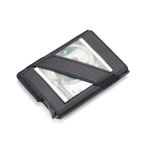 Credit Card Wallet Metal Card Case Card Holder Card Holder Card Holder for Men Women(Black)3