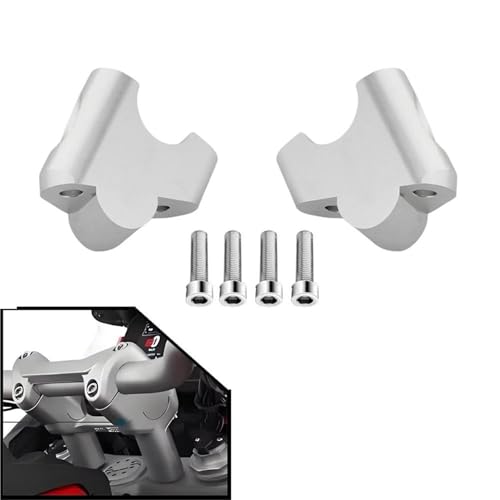 Elevador manillar motocicleta para Ducati Multistrada V4 Rally abrazadera elevación 3
