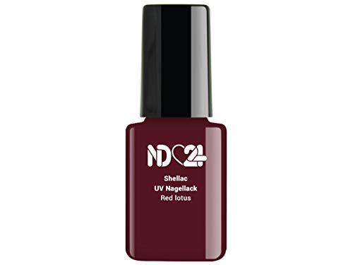 Shellac Uv/Led Nagellack - Red Lotus - Rot - Studio Qualität - Made in Germany - 12ml