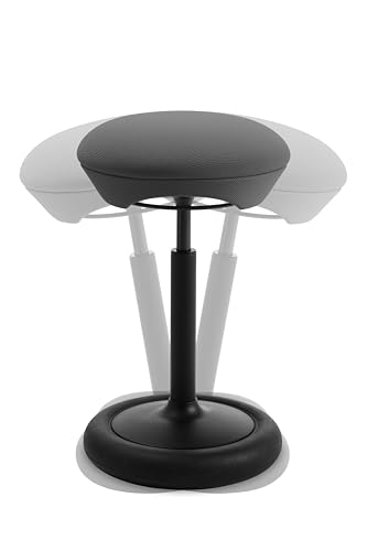 Image of Topstar SITNESS HOP HIGH Ergonomic Stool with Three-Dimensional Movement Sitness Technology Made in Germany Colour: Black /Anthracite