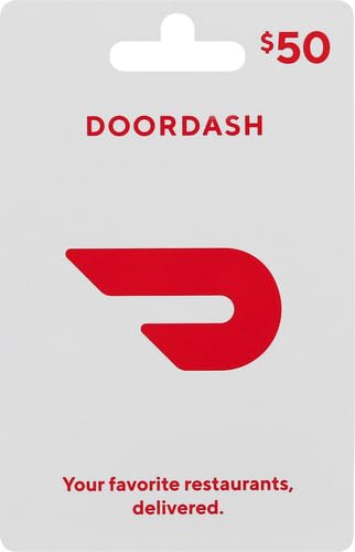 DoorDash Physical Gift Card