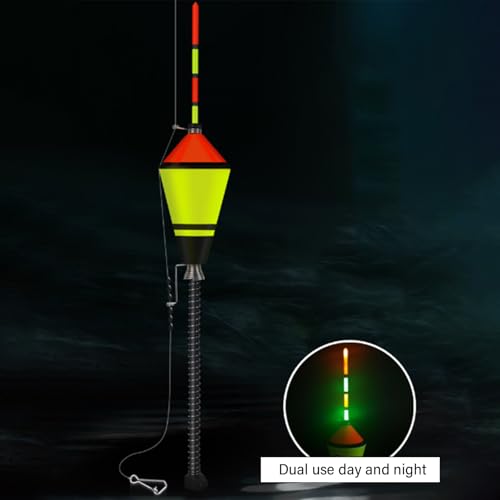 hejhncii Flotador Automático Portátil para Pesca con Resortes de Acero Inoxidable y Alta Resiliencia miniatura 6