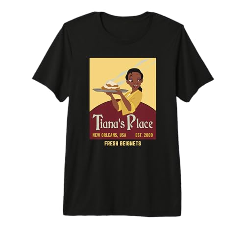 T-shirt Tiana's Place La Princesse et la Grenouille idéal pour vos sorties estivales