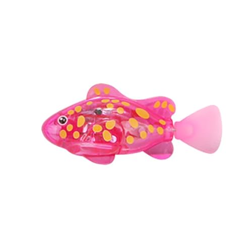 Generisch Robot flottant lumineux activé par l'eau 2026 avec fonction disco marin fluo, fonction d'éclairage robot interactif et coloré (A, 7,5 x 4)