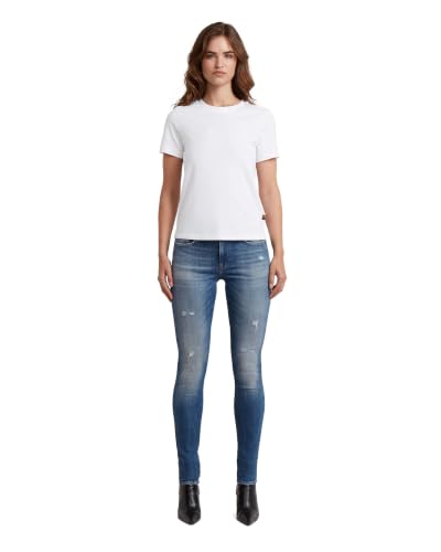 Miniatura 4 de G-Star Para Mujer Top Nifous, Blanco White D26062-336-110 , Xl