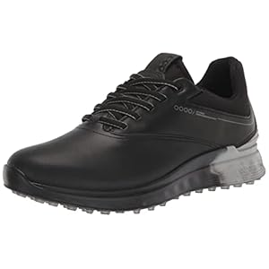 ECCO Men’s S-Three Gore-tex Waterproof Golf Shoe, 39,40,41,42,43,44,45,46,47 M Adult