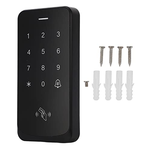 Teclado de controle de acesso, painel de controle de acesso sem fio à prova de impacto com luz de fu