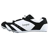Leichtrit con Clavos para Atletismo Zapatillas,De Atletismo con Clavos,De Atletismo con Clavos Zapatillas,A Prueba De Choques,Adecuado para Carreras Larga Distancia,Vallas,Entrenamiento Escolar
