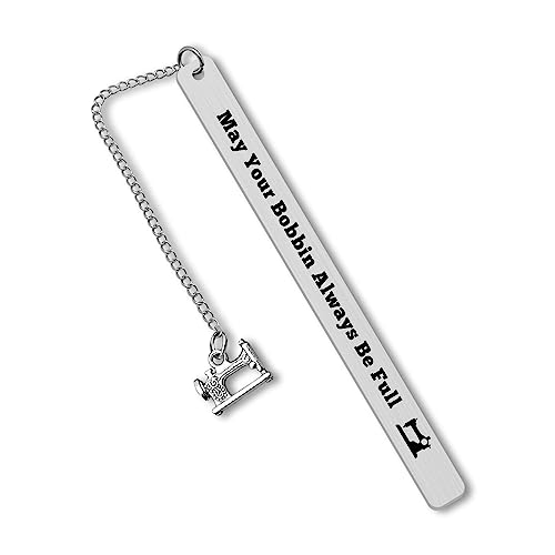 Funny Sewing Lover Metal Bookmark