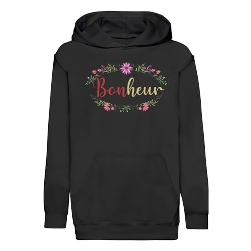 Sweat à capuche enfant mignon cadeau idéal anniversaire avec motif fleurs