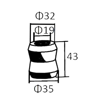 芽野 ゼファー400/χ 64チタン ブレーキディスクローターボルト
