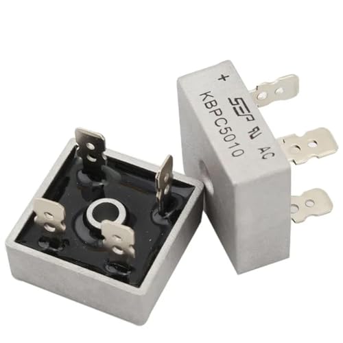 Evita fallos de corriente con el puente de diodo KBPC5010 50A 1000V para componentes electrónicos