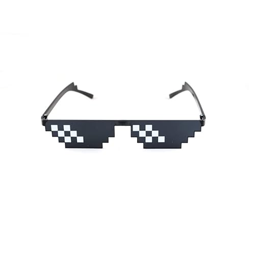 Óculos De Sol Thug Life Real Preto Meme 6 Bits Famosos