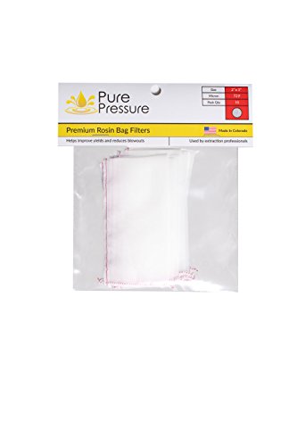 PurePressure Premium Solventless Rosin Filtration Extraction Press Bags 72 Micron - 2