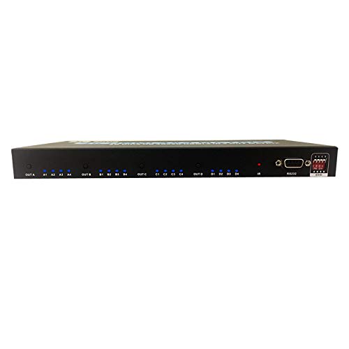 Distribuidor HDMI 4 x 4 Matrix 4k Função Edid