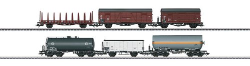 Preisvergleich Produktbild Märklin 46080 - Güterwagen-Set DB, 6 Epoche III