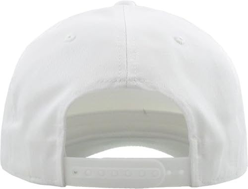 Image of KBETHOS Pro Style 5 Panel Rope Baseball Cap with Adjustable Snapback
