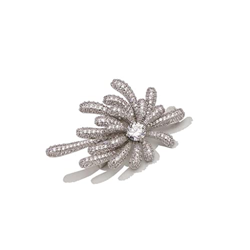 Broche à fleurs pour costume collier veste et accessoires de mode