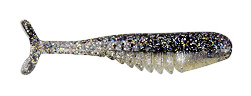 Bobby Garland Slab Hunt'R Soft Plastic Crappie Fishing Lure, Fishing Gear and Accessories, 2.25", Pack of 10, Threadfin Shad by Bobby Garland - Used condition - US$3.85