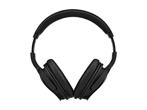 Monoprice Bt-300Anc Wireless Over Ear Headphones - Black With (Anc) Active Noise Cancelling, Bluetooth, Extended Playtime #TOP1