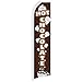 Drinks Advertising Feather Flag Swooper Flutter Sign Banner (Hot Chocolate)