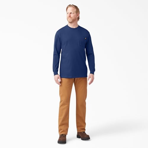 Image of Dickies Men's Big and Tall Long Sleeve Heavyweight Crew Neck