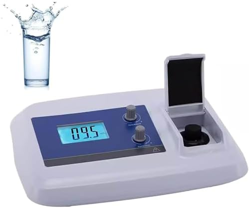 High Accuracy Digital Turbidity Meter, Handheld Water Turbidity Analyzer for Lab & Pool, 0-200 NTU Range, 0.1 NTU Precision, Essential Tool for Water Quality Testing
