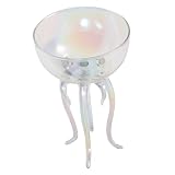 IMIKEYA Copa de Cóctel Creativa con Diseño de Medusa y Vaso Transparente de Vidrio Láser para Bar y Fiestas Vidrio Resistente y Fácil de Limpiar Reutilizable