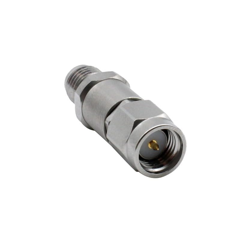 Fiche mâle SMA vers prise femelle 2,92 mm Adaptateur coaxial RF en acier inoxydable DC-18 GHz