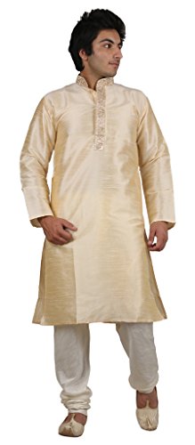 Pyjama Kurta brodé jacquard homme royal pour vêtement de fête confortable