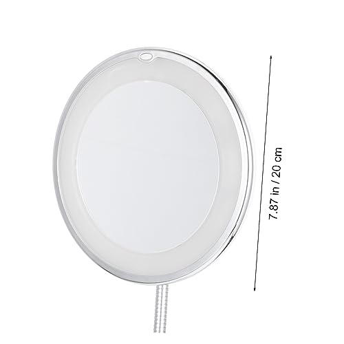 Miroir Éclairé par LED Grossissement 10x Miroir Maquillage Lumineux - 7