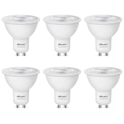 DiCUNO Bombilla GU10 4,2W LED Blanco Neutro