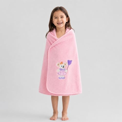 Image of MAXOSHINE Microfiber Kids Bath Towels Quick Dry Super Absorbent Super Soft Bath Towel for Babies Toddler-Baby Towel for Boys and Girls, Mini