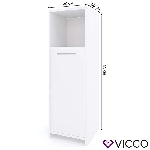 Vicco Badkamerkast Kiko onderkast wastafelonderkast hoge kast badmeubel kast midi-kast badkamerrek - Image 4