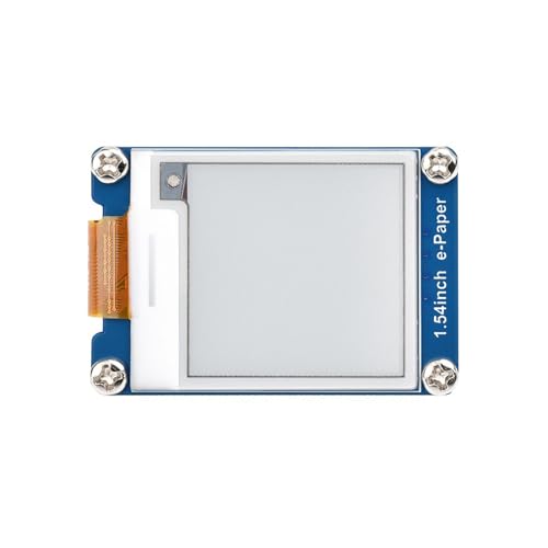 Image of 1.54inch e-Paper Display (G) - 200x200 Red /Yellow /Black /White e-Ink Screen with SPI Interface, Ultra-Low Power Consumption, Wide Viewing Angle for Raspberry Pi, Arduino, Jetson Nano