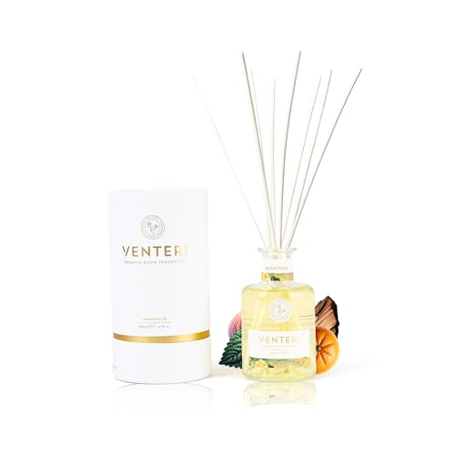 Bâtonnets parfumés Venteri Montana diffuseur 200 ml agrumes naturels