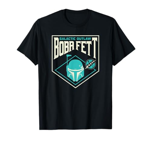 T-shirt Star Wars Boba Fett vêtement geek collector imprimé galactique