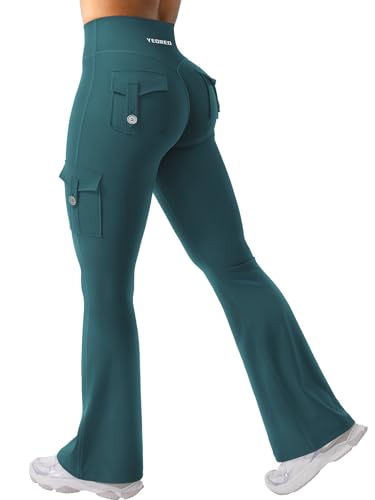 Image of YEOREO CoreFlex Women Workout Flare Leggings