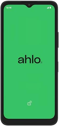 Ahlo 1 5G (128GB) Android Smartphone, 6.58″ FHD+ Display, 50MP Triple Camera, 5000 mAh Battery, Fingerprint Sensor, Unlocked - Black (Renewed)