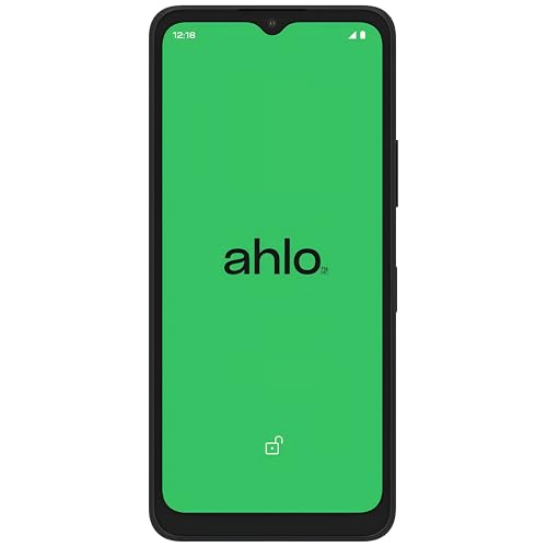 Ahlo 1 5G (128GB) Android Smartphone, 6.58″ FHD+ Display, 50MP Triple Camera, 5000 mAh Battery, Fingerprint Sensor, Unlocked - Black (Renewed)
