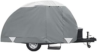 Classic Accessories PolyPro 3 Teardrop Camping Trailer Cover For Tab & Clam Shell