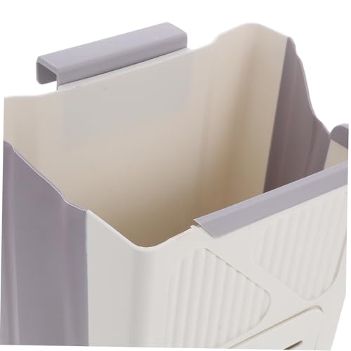 Cubo de basura plegable de pared y cesta colgante de armarios 3