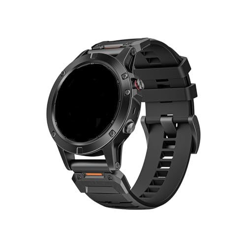 [PLYYQZM] 22 26MMtbfSxg̐vtCGar min ɍ Enduro/Fenix8 E 47mm/8 51mm/5 5X/6 6X/7 7XnhOɓKĂ(Black,26mm(Fenix8 51mm))