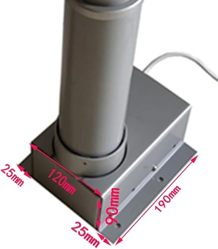 Support TV électrique de plafond motorisé et réglable avec télécommande