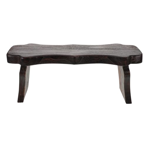 SEWACC Taburete bajo Japonés de Madera