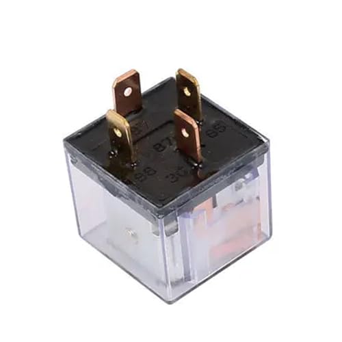 Relé electromagnético de 12V JD1912 para equipar luces y accesorios de coche, 5 uds 2