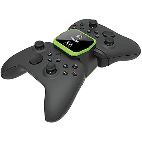 Bionik Pro Kit for Xbox Series X/S: Powerful 50Mm Driver Gaming Headset -Controller Charge Base -Two Battery Packs -Lynx Cable & USB Cable - Xbox Series X Cover