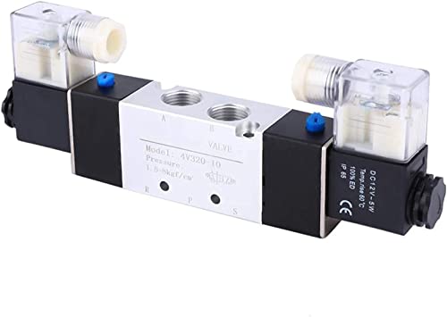 Électrovanne d'échappement 4V320-10 DC24V aimant de commande pneumatique pour vérin