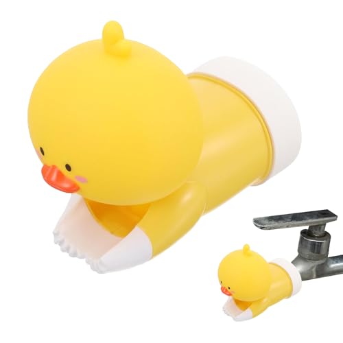 Extensor de grifo para niños pequeños, extensión de grifo de pato, accesorio multifuncional para lavado de manos y bañera de baño de niños pequeños
